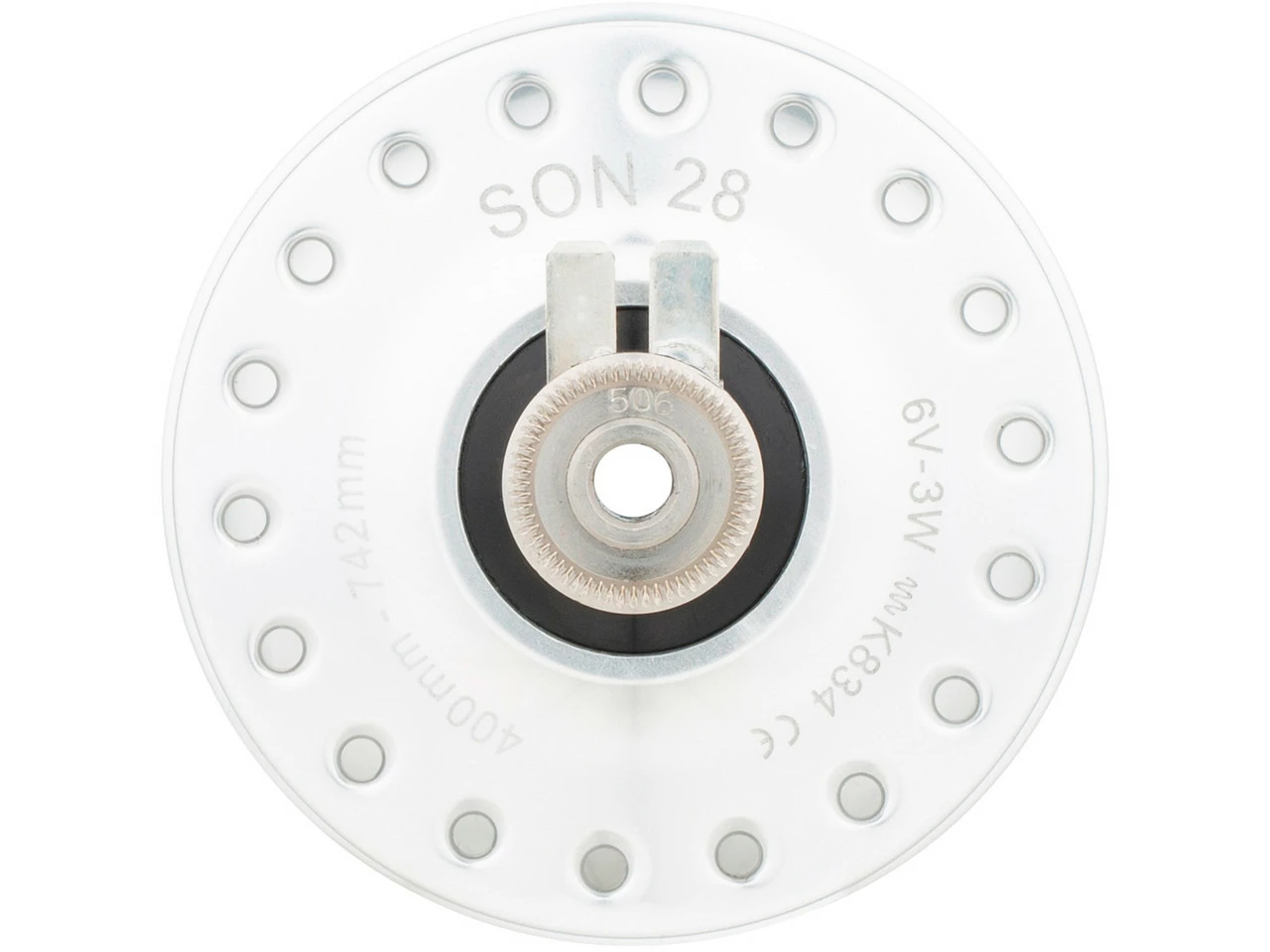 SON 28 Disc 6-Loch Nabendynamo 5 SON 28 Disc 6-Loch Nabendynamo – Bild 5