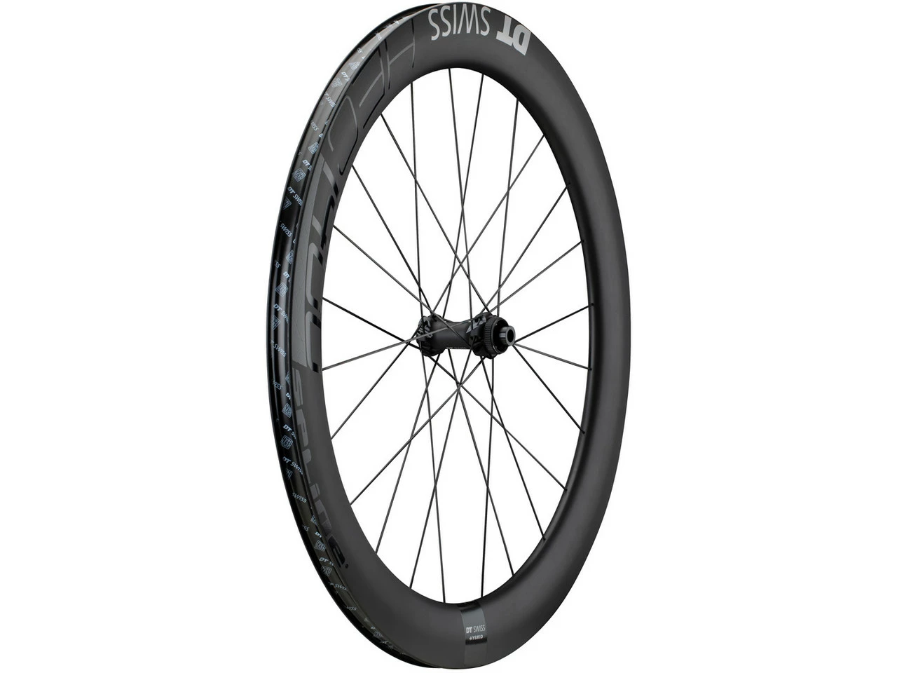 Dt-swiss HEC 1400 SPLINE 62 Carbon Disc Center Lock Hybrid 28" Laufradsatz 2 Dt-swiss HEC 1400 SPLINE 62 Carbon Disc Center Lock Hybrid 28" Laufradsatz – Bild 2