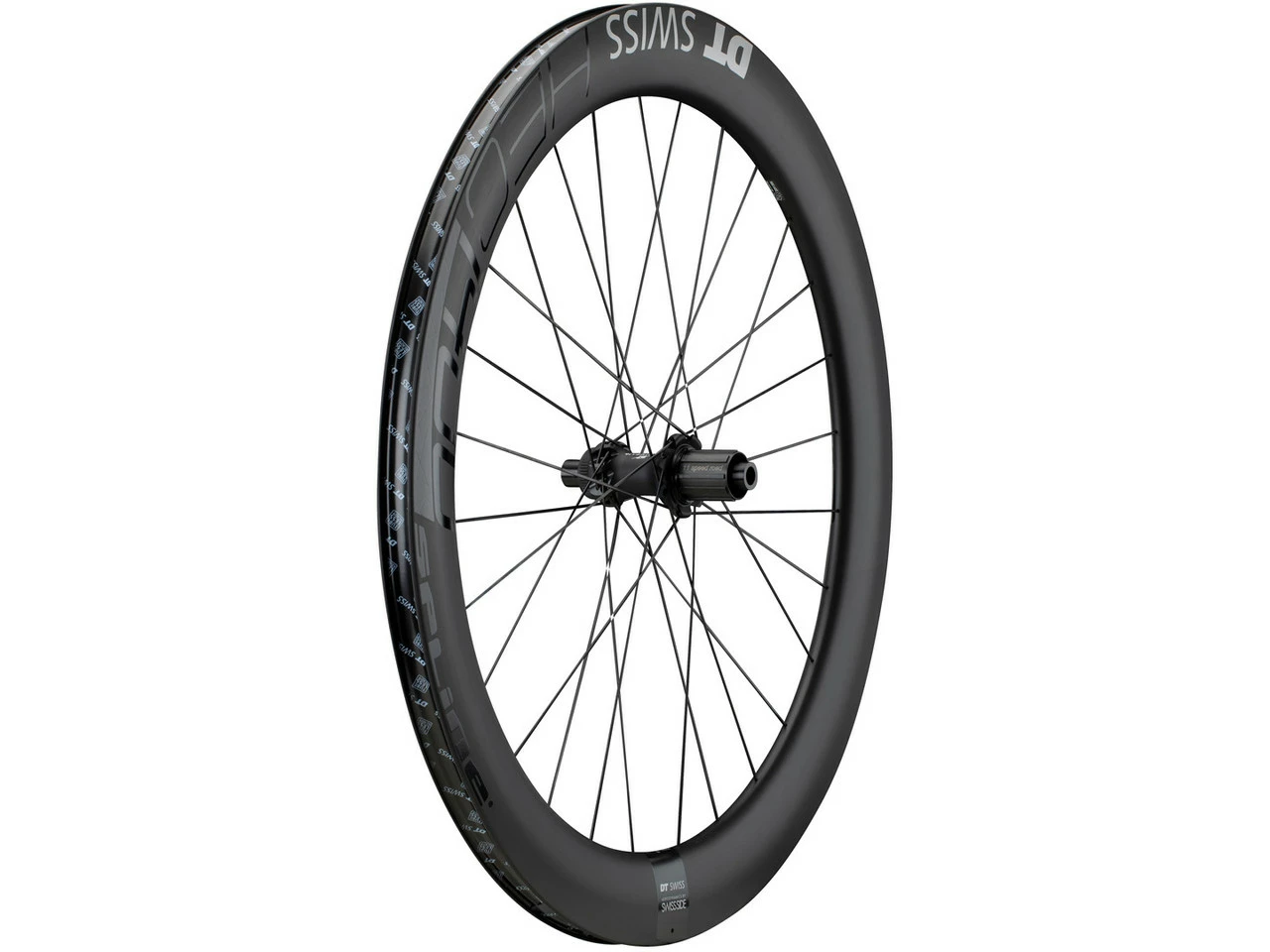 Dt-swiss HEC 1400 SPLINE 62 Carbon Disc Center Lock Hybrid 28" Laufradsatz 4 Dt-swiss HEC 1400 SPLINE 62 Carbon Disc Center Lock Hybrid 28" Laufradsatz – Bild 4